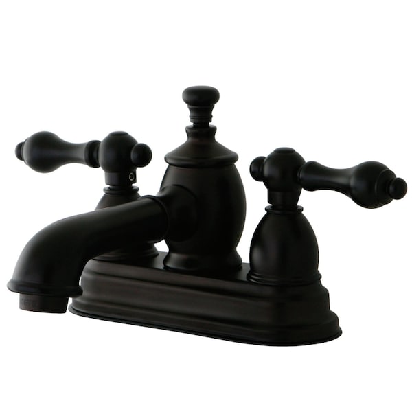 KS7005AL 4" Centerset Bathroom Faucet, Oil Rubbed Bronze